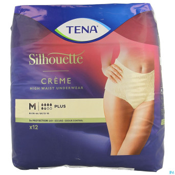 Tena silhouette plus creme high waist m 12  782512