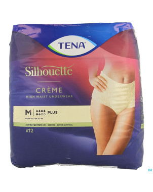 Tena silhouette plus creme high waist m 12  782512