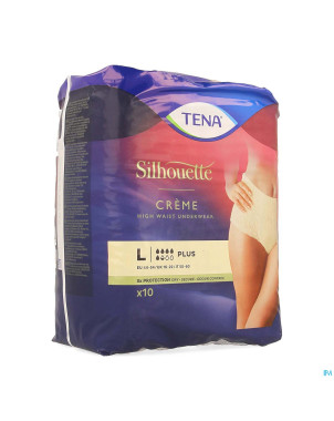 Tena silhouette plus creme high waist l 10  782610