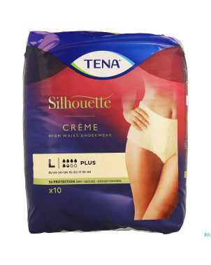 Tena silhouette plus creme high waist l 10  782610
