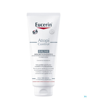 Eucerin atopicontrol baume    tube 400ml