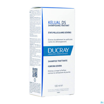 Ducray kelual ds sh traitant pellicul.severe 100ml