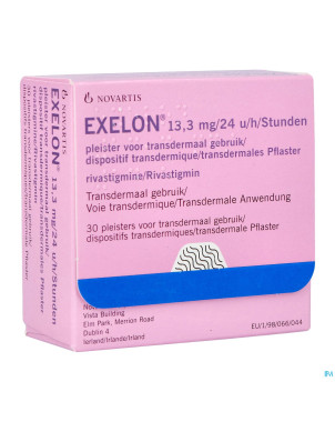 Exelon 13,3mg/24h dispositif transdermique  30