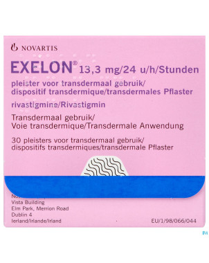 Exelon 13,3mg/24h dispositif transdermique  30