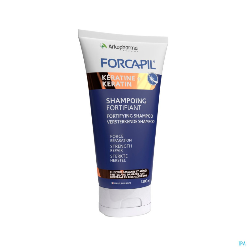 Forcapil shampooing fortifiant keratine+ 200ml