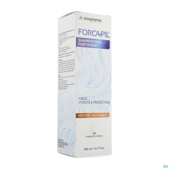 Forcapil shampooing fortifiant keratine+ 200ml