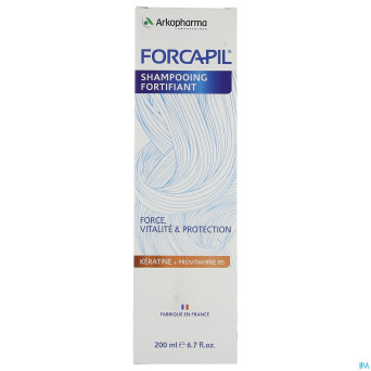 Forcapil shampooing fortifiant keratine+ 200ml