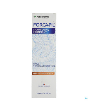 Forcapil shampooing fortifiant keratine+ 200ml