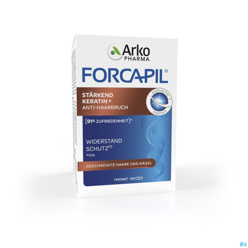 Forcapil keratine+    caps 60