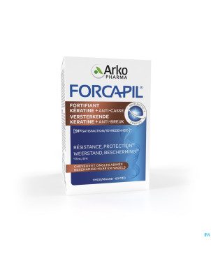 Forcapil keratine+    caps 60