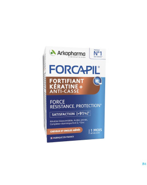 Forcapil keratine+    caps 60