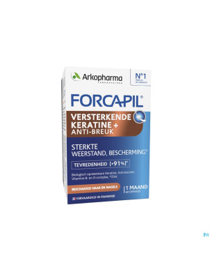 Forcapil keratine+    caps 60