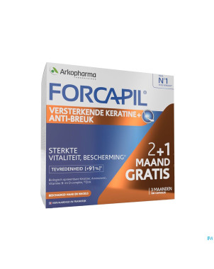 Forcapil keratine+ lot    caps 180