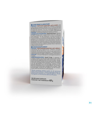 Forcapil keratine+ lot    caps 180