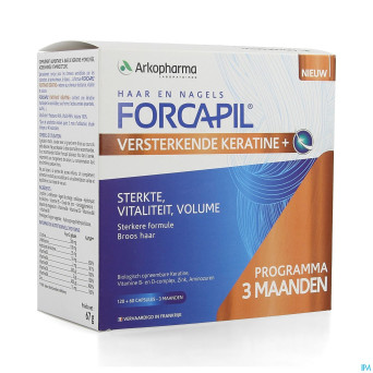 Forcapil keratine+ lot    caps 180