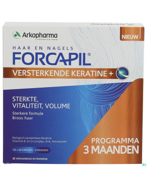 Forcapil keratine+ lot    caps 180