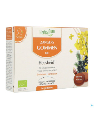 Herbalgem chantre bio    gommes 24