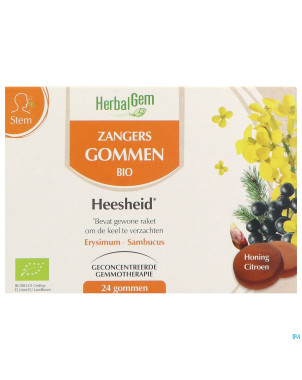 Herbalgem chantre bio    gommes 24