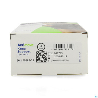 Actimove sport knee support open patella s 1
