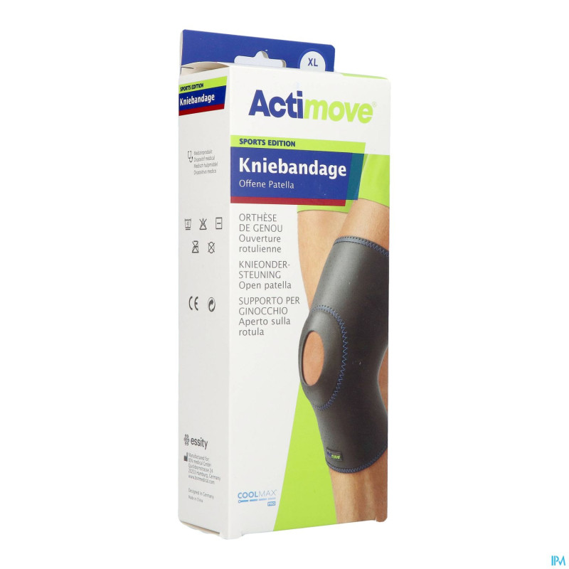Actimove sport knee support open patella xl 1
