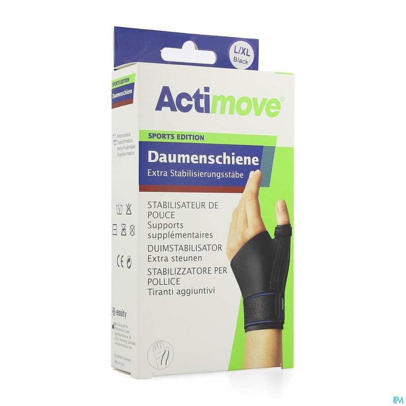 Actimove sport thumb stabilizer black l/xl 1