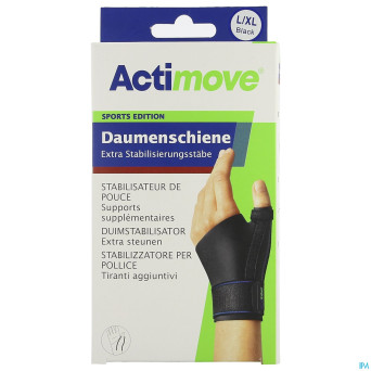 Actimove sport thumb stabilizer black l/xl 1