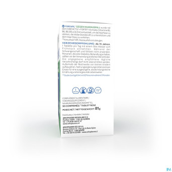 Forcapil a/chute    comp 6x15