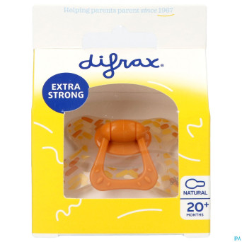 Difrax sucette natural 20m+ assorti