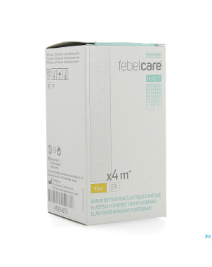 Febelcare haft bande fix.elastiq. cohesive 10cmx4m