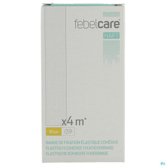 Febelcare haft bande fix.elastiq. cohesive 10cmx4m