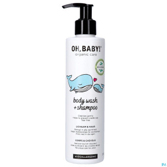 Oh baby body wash & shampoo   250ml