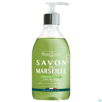 Beauterra savon marseille menthe citron    300ml