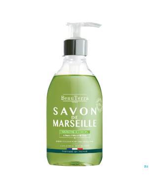 Beauterra savon marseille menthe citron    300ml