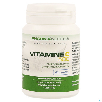 Vit c 500 v-caps 60    pharmanutrics