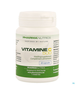 Vit c 500 v-caps 60    pharmanutrics