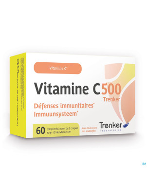 Vitamine c 500 comp 60    trenker