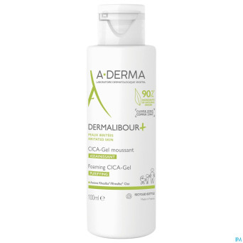 Aderma dermalibour+ cica gel moussant 100ml
