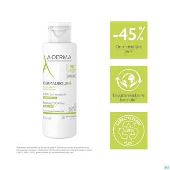 Aderma dermalibour+ cica gel moussant 100ml