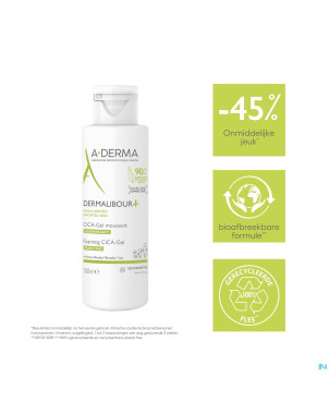 Aderma dermalibour+ cica gel moussant 100ml