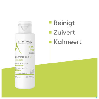 Aderma dermalibour+ cica gel moussant 100ml