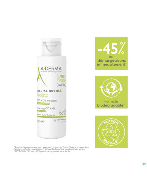 Aderma dermalibour+ cica gel moussant 100ml
