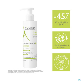 Aderma dermalibour+ cica gel moussant 200ml