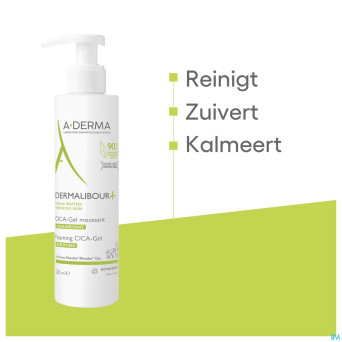 Aderma dermalibour+ cica gel moussant 200ml