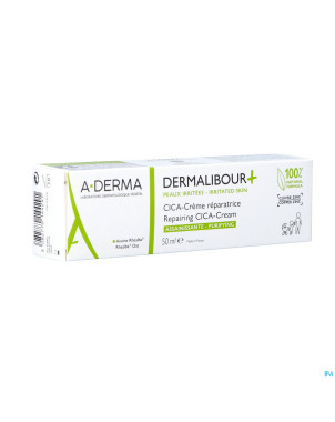 Aderma dermalibour+ cica creme reparatrice 50ml