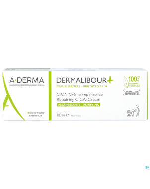 Aderma dermalibour+ cica creme reparatrice 100ml