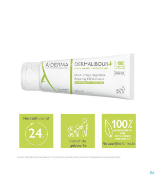 Aderma dermalibour+ cica creme reparatrice 100ml
