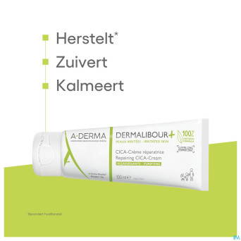 Aderma dermalibour+ cica creme reparatrice 100ml