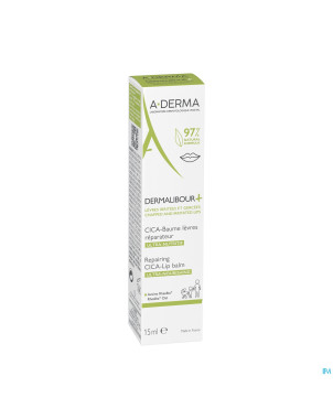 Aderma dermalibour+ cica baume levres 15ml