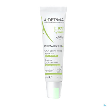 Aderma dermalibour+ cica baume levres 15ml