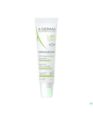 Aderma dermalibour+ cica baume levres 15ml